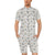 Sun Moon Print Design LKS302 Men's Romper