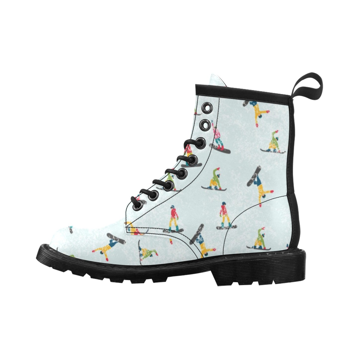 Snowboard Print Design LKS304 Women's Boots
