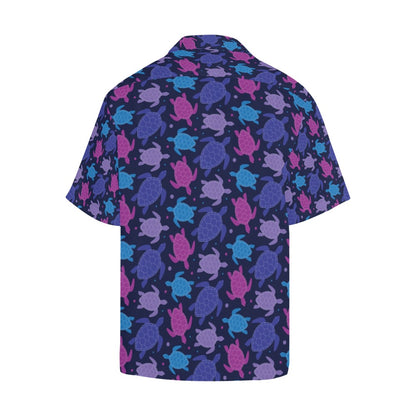 Sea Turtle Print Design LKS309 Men's Hawaiian Shirt