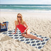 Hedgehog Print Design LKS401 Beach Towel 32" x 71"