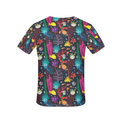 Underwater Cute Print Design LKS303 Women's  T-shirt