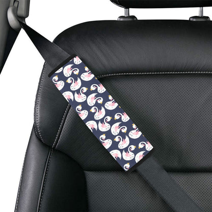 Swan Print Design LKS403 Car Seat Belt Cover