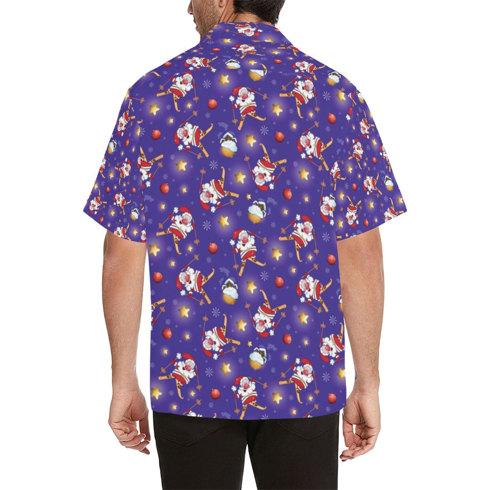Ski Print Design LKS308 Men's Hawaiian Shirt
