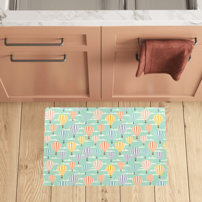 Ballon Pattern Print Design 01 Kitchen Mat