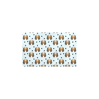 Cavalier King Charles Spaniels Pattern Print Design 02 Kitchen Mat