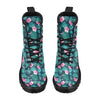 Summer Floral Print Design LKS301 Women's Boots
