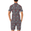 Dragonfly Pattern Print Design 01 Men's Romper