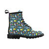 Scuba With Sharks Print Design LKS303 Women's Boots