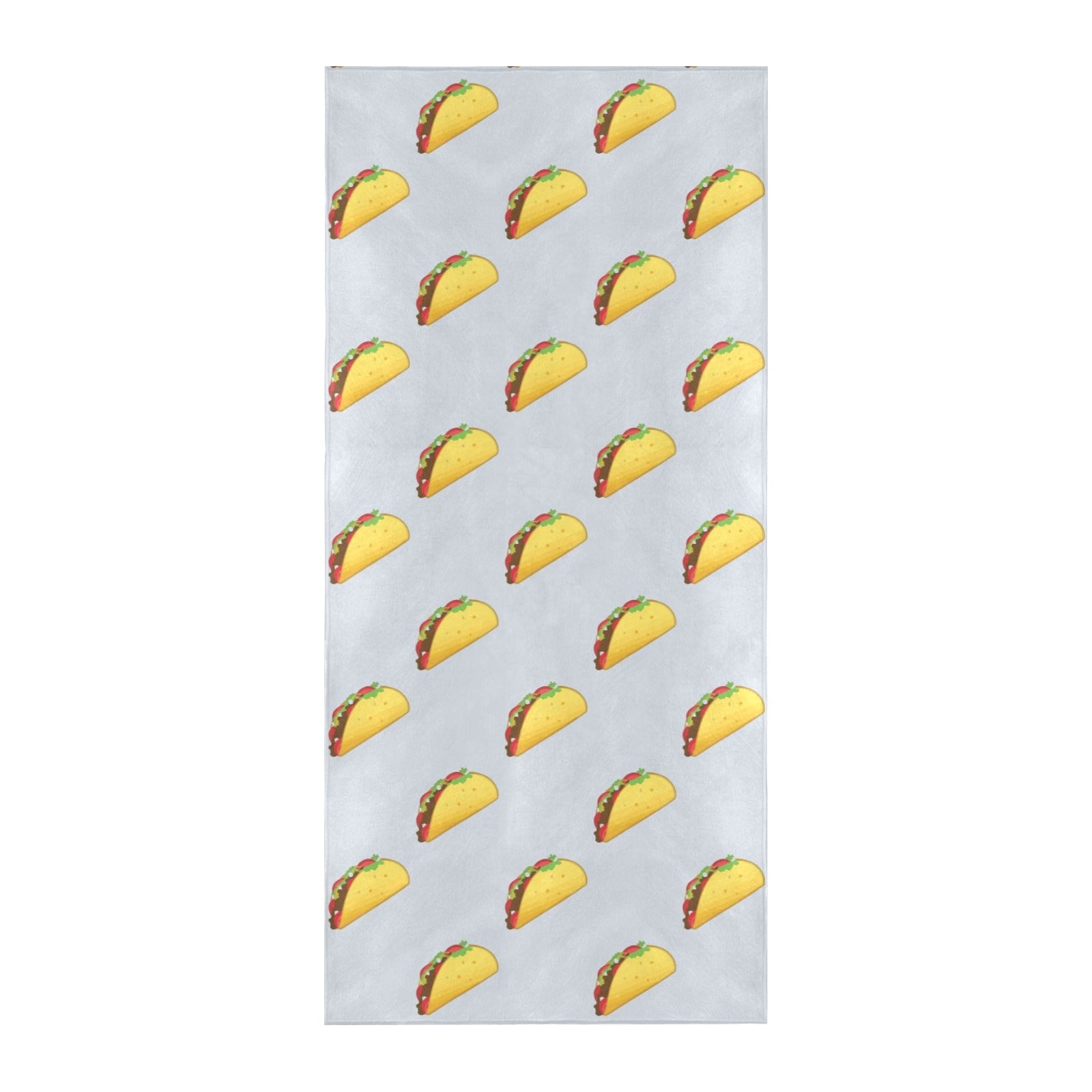 Taco Print Design LKS304 Beach Towel 32" x 71"