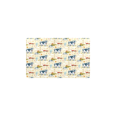 Cow Farm Design Print Kitchen Mat