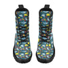 Scuba With Sharks Print Design LKS303 Women's Boots