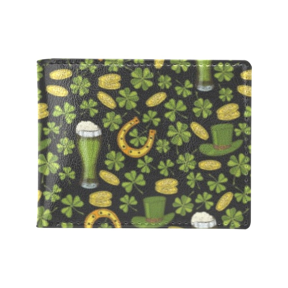 St Patricks Day Print Design LKS307 Men's ID Card Wallet