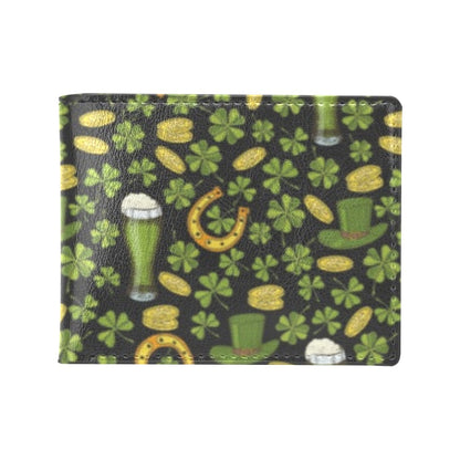 St Patricks Day Print Design LKS307 Men's ID Card Wallet