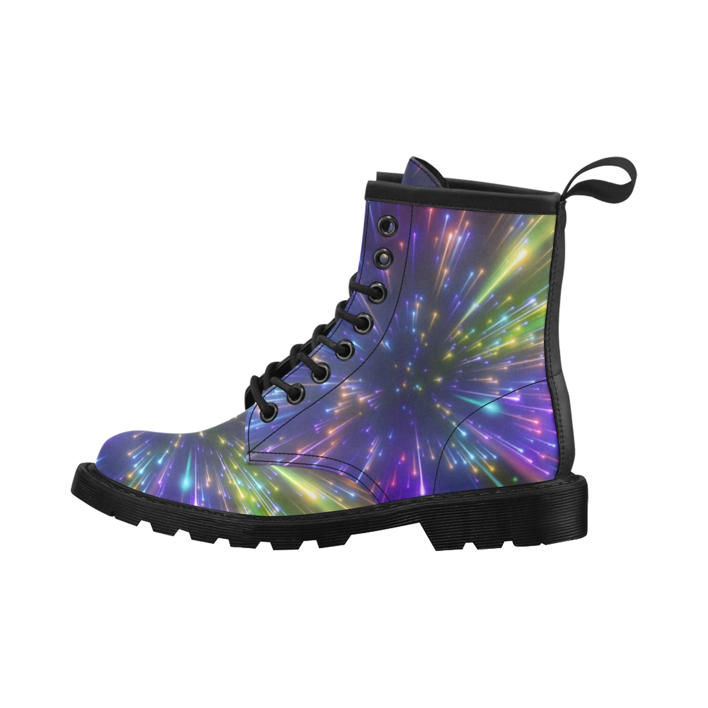 Celestial Rainbow Speed Light Women's Boots