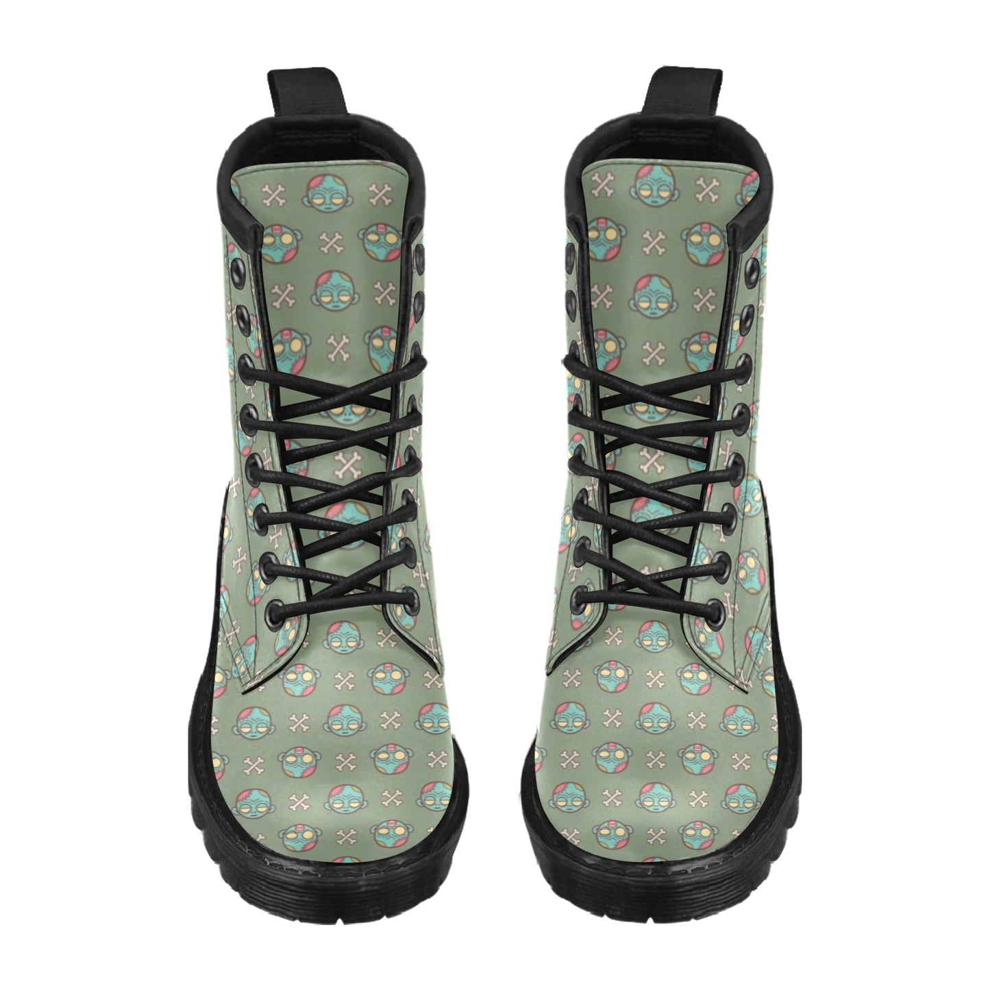 Zombie Print Design LKS301 Women's Boots