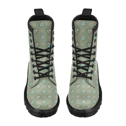 Zombie Print Design LKS301 Women's Boots