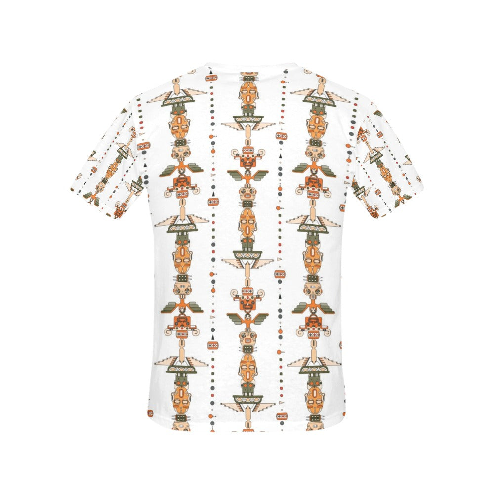 Totem Print Design LKS302 Women's  T-shirt