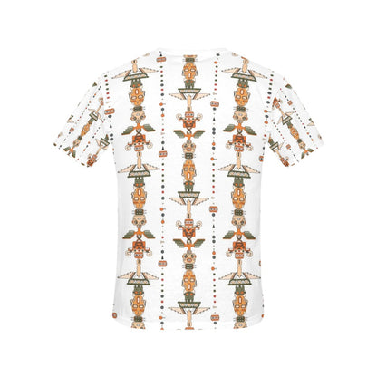 Totem Print Design LKS302 Women's  T-shirt