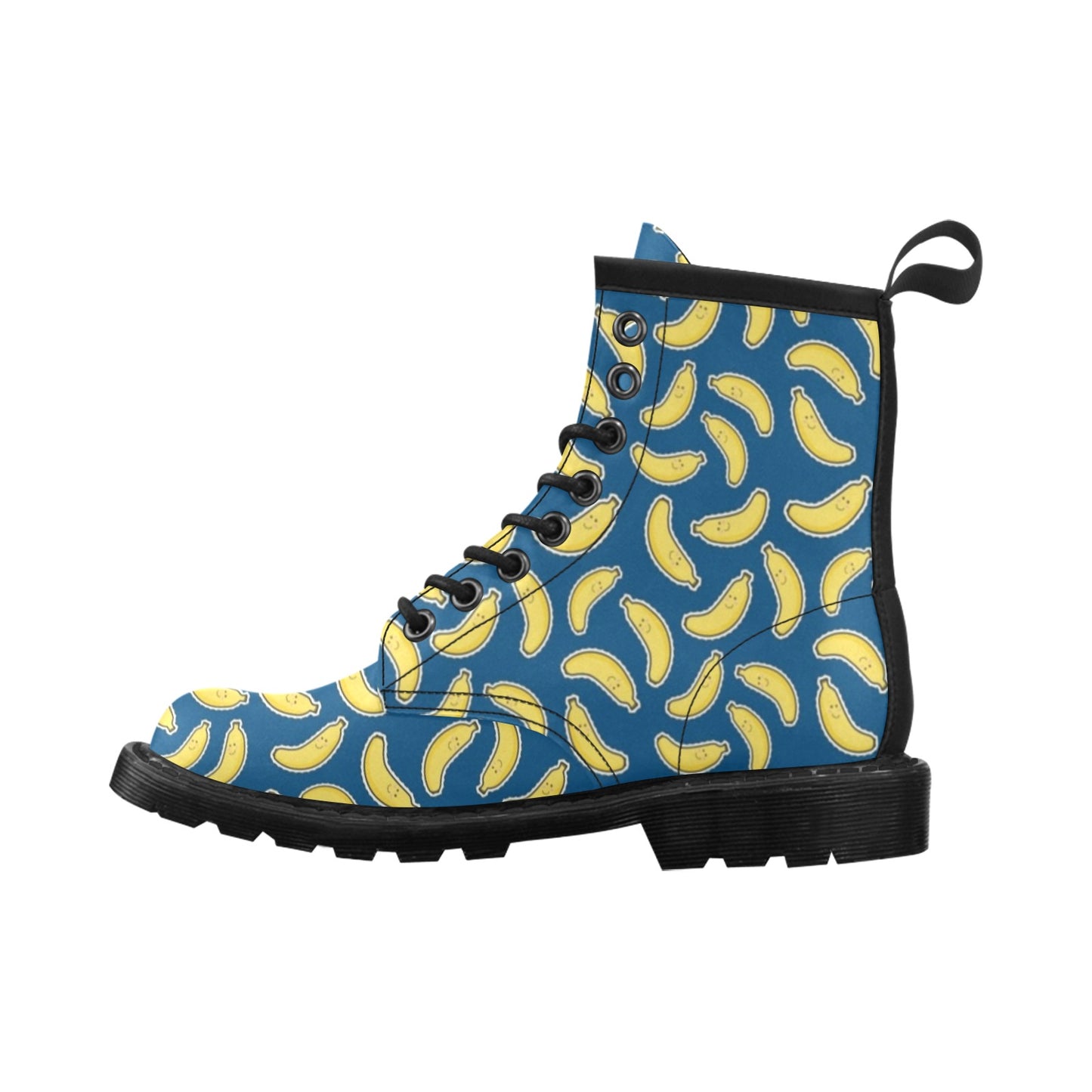 Banana Pattern Print Design BA03 Women's Boots