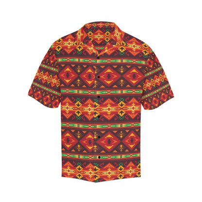 Southwest Pattern Print Design LKS309 Men's Hawaiian Shirt