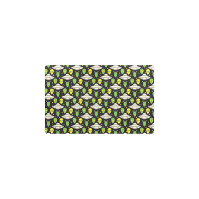 Alien UFO Pattern Kitchen Mat