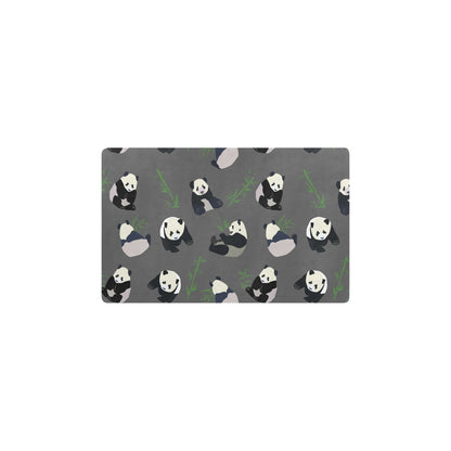 Panda Pattern Print Design A06 Kitchen Mat