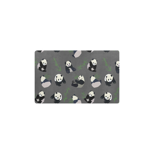 Panda Pattern Print Design A06 Kitchen Mat