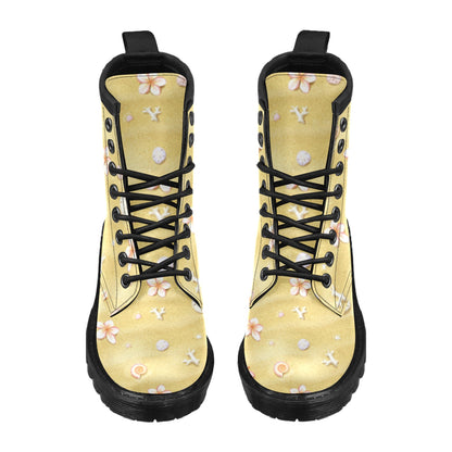 Beach Theme Print Women's Boots