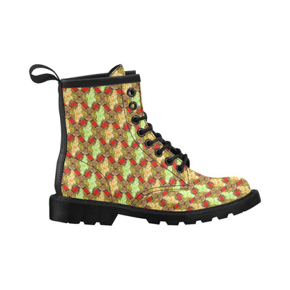 African Classic Print Pattern Women's Boots