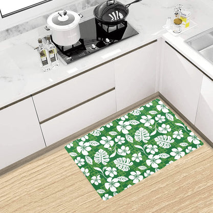 Hawaiian Themed Pattern Print Design H016 Kitchen Mat