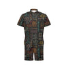 Polynesian Pattern Print Design A04 Men's Romper