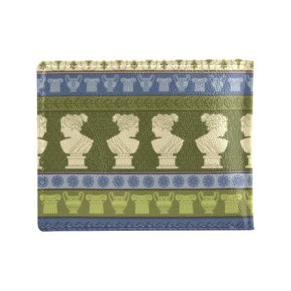 Ancient Greek Statue Print Design LKS301 Men's ID Card Wallet