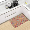 African Pattern Print Design 06 Kitchen Mat