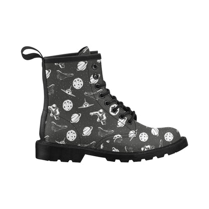 Space Astronauts Print Women's Boots
