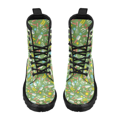 Gardening Pattern Print Design G06 Women's Boots