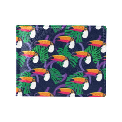 Toucan Print Design LKS302 Men's ID Card Wallet