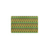 African Zip Zag Print Pattern Kitchen Mat