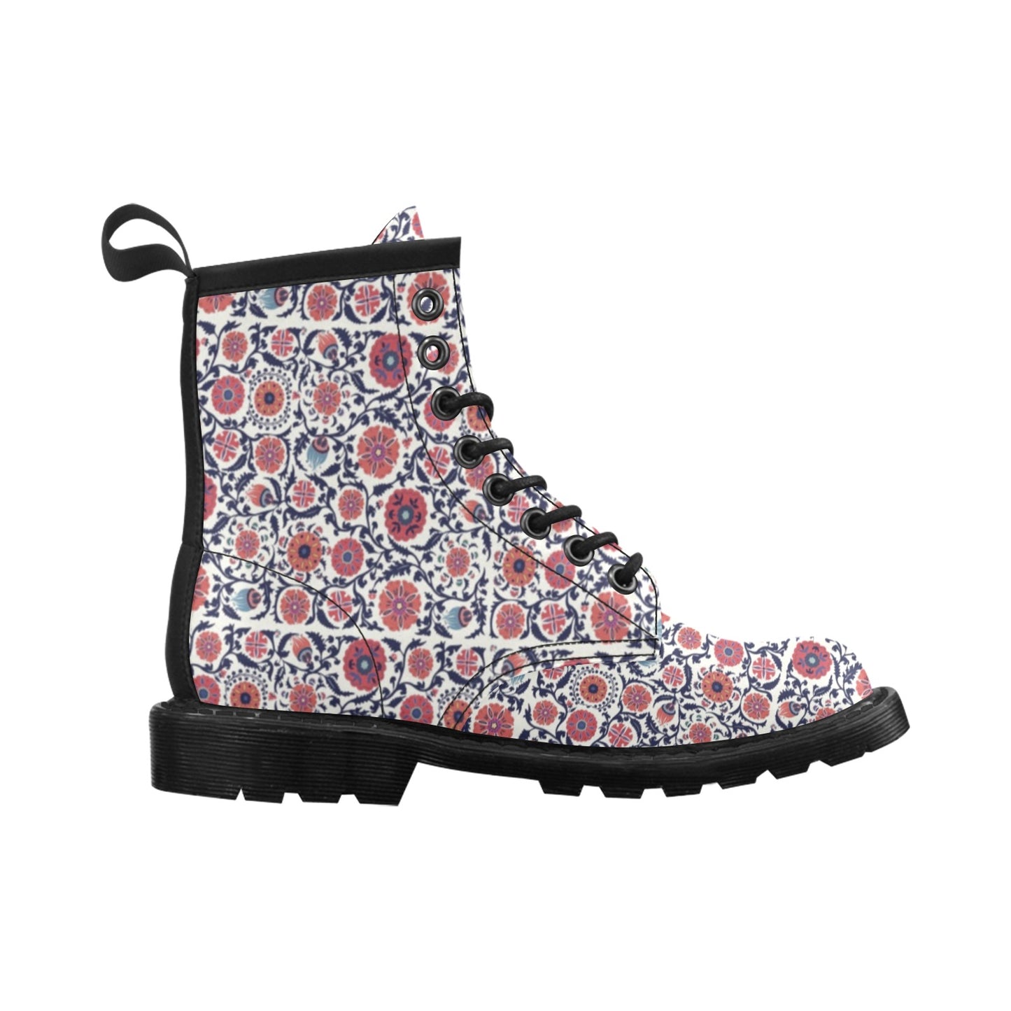 Suzani Print Design LKS304 Women's Boots