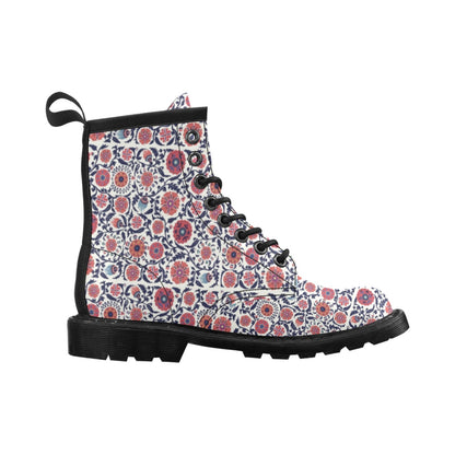 Suzani Print Design LKS304 Women's Boots