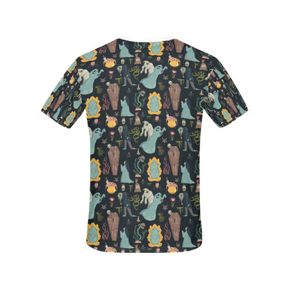 Creepy Print Design LKS303 Women's  T-shirt