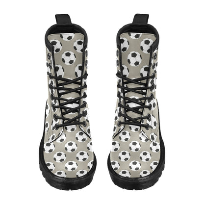 Soccer Ball Print Design LKS302 Women's Boots