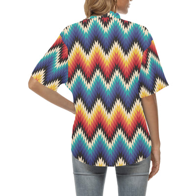 Tribal Aztec Women's Hawaiian Shirt