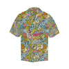 Hippie Print Design LKS301 Men's Hawaiian Shirt