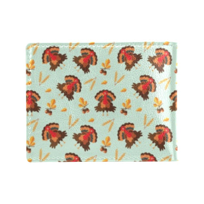 Thanksgiving Print Design LKS309 Men's ID Card Wallet