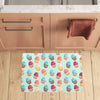 Cupcake Pattern Print Design 01 Kitchen Mat