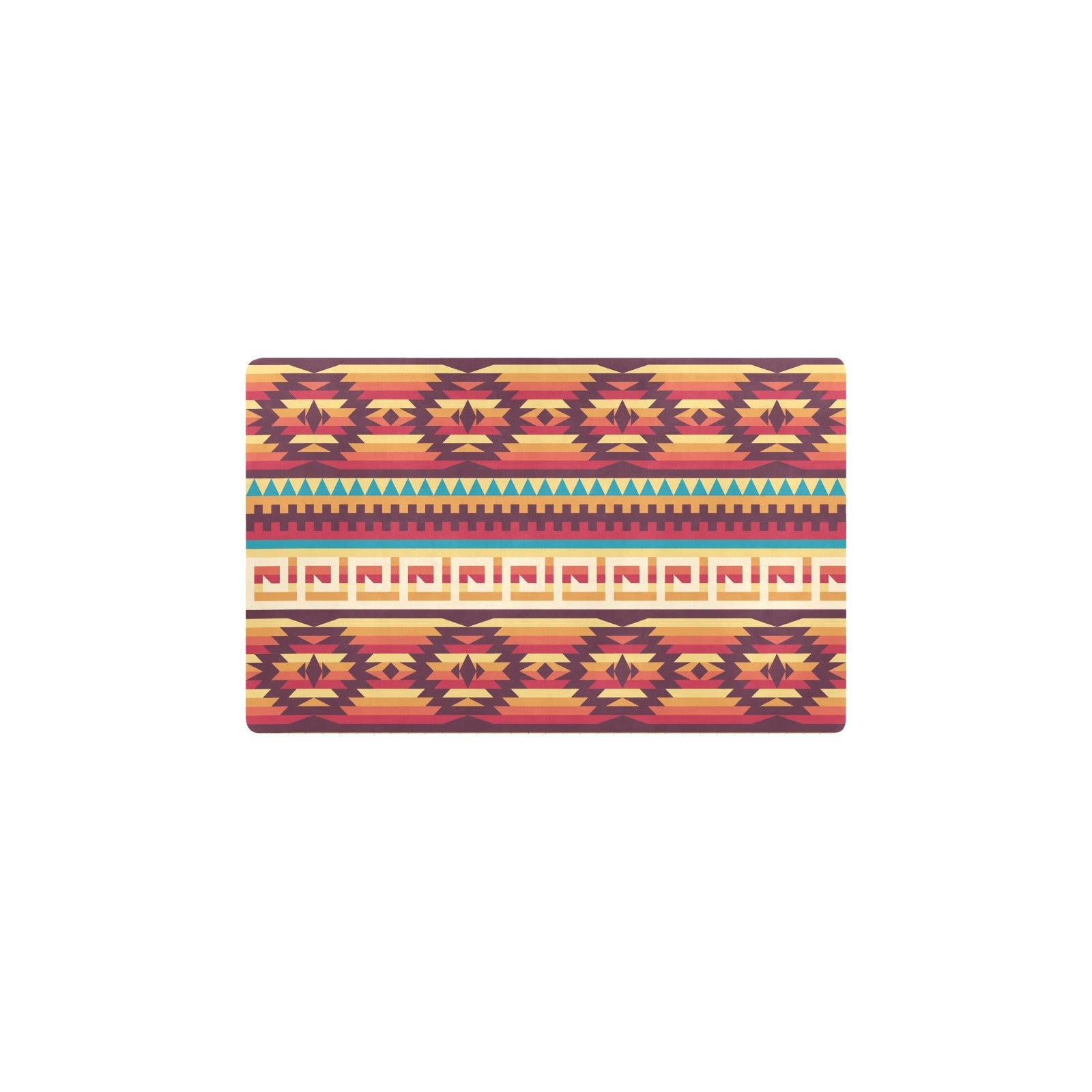 Tribal Aztec Vintage Kitchen Mat