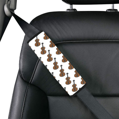 Violin Print Design LKS405 Car Seat Belt Cover