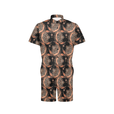 Sun Moon Mandala Men's Romper