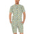 Panda Bear Design Bamboo Print Men's Romper