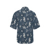 Nautical Sea Themed Print Women's Hawaiian Shirt